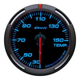 Defi Blue Racer Temperature Gauge Metric 60mm 30-150C DF11704