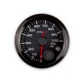 Holley EFI Black Oil Pressure Gauge