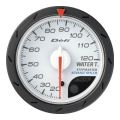 Defi White Advance CR 52mm Water Temperature Gauge 120°C
