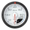 Defi White Advance CR Fuel Pressure Gauge 60mm 6Bar