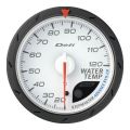 Defi White Advance CR 60mm Water Temperature Gauge 120°C