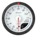 Defi White Advance CR 60mm Exhaust Temperature/EGT Gauge 0-1100ºc
