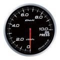 Defi White Defi Advance BF Oil Pressure Gauge 60mm 10Bar
