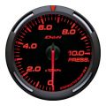 Defi Red Racer Pressure Gauge Metric 60mm 10 Bar
