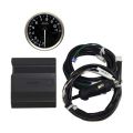 Defi Can-Driver w/OBDII Sensor Adaptor & ADVANCE A1 80mm White Tachometer set