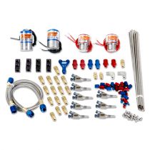 NOS Custom Nitrous Plumbing Kit Pro Fogger w. 13700RNOS Nozzles