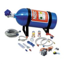 NOS Universal Wet 4 & 6 Cylinder Nitrous Oxide System - Front side of Nitrous Oxide System