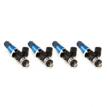 Injector Dynamics ID1050x, USCAR, 60mm length, 11 mm (blue) adaptor top, Denso lower cushion