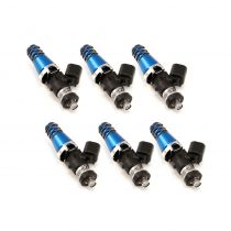 Injector Dynamics ID1050x, USCAR, 60mm length, 11 mm (blue) adaptor top, Denso lower cushion
