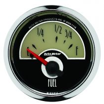 Autometer Gauge, Fuel Level, 2 1/16", 73 To 10Ω, Elec, Cruiser