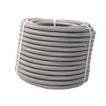 Aeromotive Hose, Fuel, PTFE, Stainless Steel Braided, AN-08 x 12'