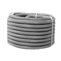 Aeromotive Hose, Fuel, PTFE, Stainless Steel Braided, AN-06 x 16'
