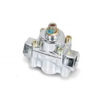 Holley Chrome Carbureted Fuel Pressure Regulator