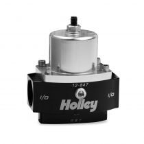 Holley Dominator Billet Carbureted By Pass Fuel Pressure Regulator, 4.5 to 9 PSI
