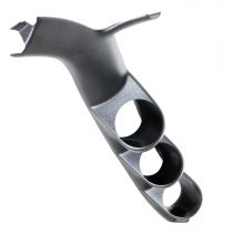 Autometer Gauge Mount, A-Pillar, Full, Triple, 2 5/8", Mustang 87-93 (Coupe) Fox
