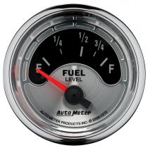 Autometer Gauge, Fuel Level, 2 1/16", 73 To 10Ω, Elec, American Muscle