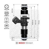 Bosch injector 870cc, 65mm (EV14L) PN: 0 280 158 209