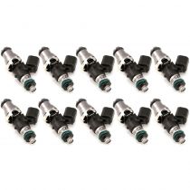 Injector Dynamics ID1300x,14mm (grey) adapter top. Set of 10. 