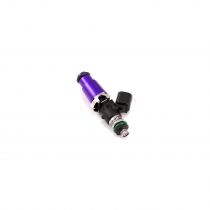 Injector Dynamics ID1300x, USCAR Connector, 60mm length, 14 mm (purple) adapter top, 14mm lower o-ring