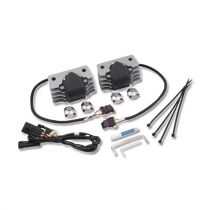 Accel Stealth Black SuperCoil for Sportster Models with Natural Fin