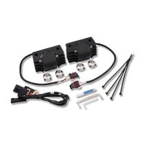 Accel Stealth All Black SuperCoil for Sportster Models Machined Edge