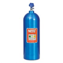 NOS 20 lb Electric Blue Nitrous Bottle