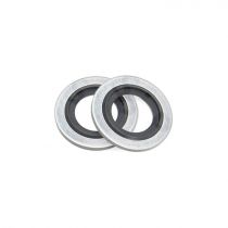 Front side of Rubber bonded washer M6