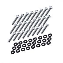 Front side of 24 bolts and nylon washers for CFC Unit flange
