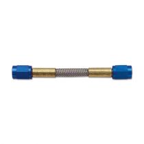 NOS Stainless Steel Braided Hose -3AN 3" Blue