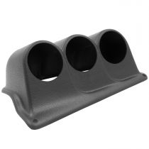 Autometer Gauge Mount, Dash Top, Triple, 2 1/16", Ford Super Duty 99-04