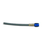NOS Stainless Steel Braided Hose -4AN 12" Blue
