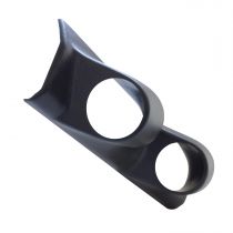 Autometer Gauge Mount, A-Pillar Pod, Dual, 2 1/16", Jeep Cherokee 88-01 Xj