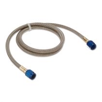 NOS Stainless Steel Braided Hose -4AN 3-foot Blue