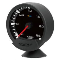 GReddy Sirius Meter Turbo Gauge - Front right side of the gauge 