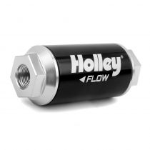 Holley 175 GPH HP Billet Fuel Filter, 40 Micron