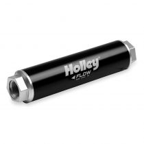 Holley 460 GPH VR Series Billet Fuel Filter, 10 Micron