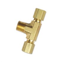 NOS 1/8" - 1/8" - 1/8" Compression T Fitting