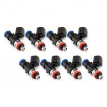 Injector Dynamic ID1700x, Direct replacement (no adapter top). Orange lower o-ring, set of 8. 
