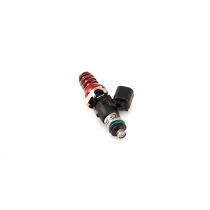 Injector Dynamics ID2000, DENSO Connector, 48mm length, 11 mm (gold) adapter top, WRX-16B bottom adapters.
