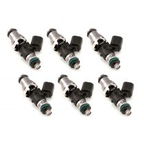 Injector Dynamic ID1700x, 14mm (grey) adapter top, set of 6. 
