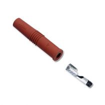 Accel Orange silicone 3 -1/2” Vari-Angle spark plug boot 8mm