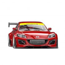 GReddy Wide-body Aero Kit with ducktail wing for Mazda RX8