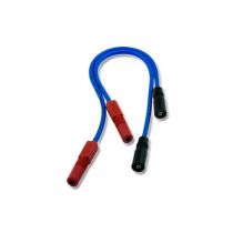 Accel 8mm Blue Spark Plug Wire Set for Harley Sportster 99-08
