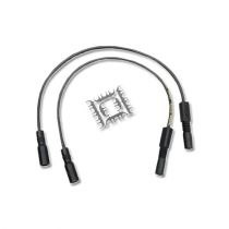 Accel Spark Plug Wire Set - 09-15 Sportster XR1200 - 8mm - Black