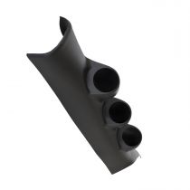 Autometer Gauge Mount, A-Pillar, Replacement, Triple, 2 1/16", Silverado/Sierra 14+