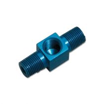 NOS 1/8 NPT X 1/8 NPT Blue Purge Kit/Gauge Adapter