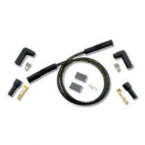 Accel Pack of 2 uni Black Spark Plug Wires 8.8mm with var. Boots