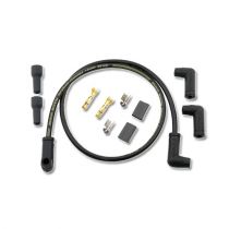 Accel Pack of 2 uni Black Spark Plug Wires 300+ 8.8mm with 90deg Boots