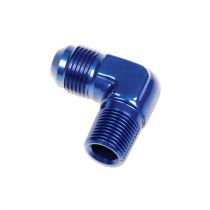 NOS 4AN x 1/8NPT Blue Flare to Pipe Fitting