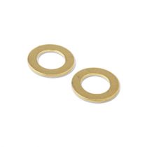 NOS 0.040" Brass Regulator Shims - 2 Pack